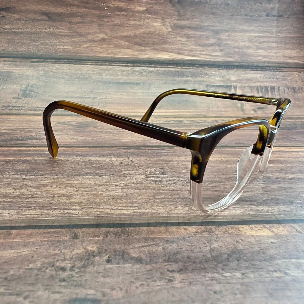 Warby Parker Laurel 615 Eyeglasses Tortoise Clear Cat Eye Frames 52-17-140